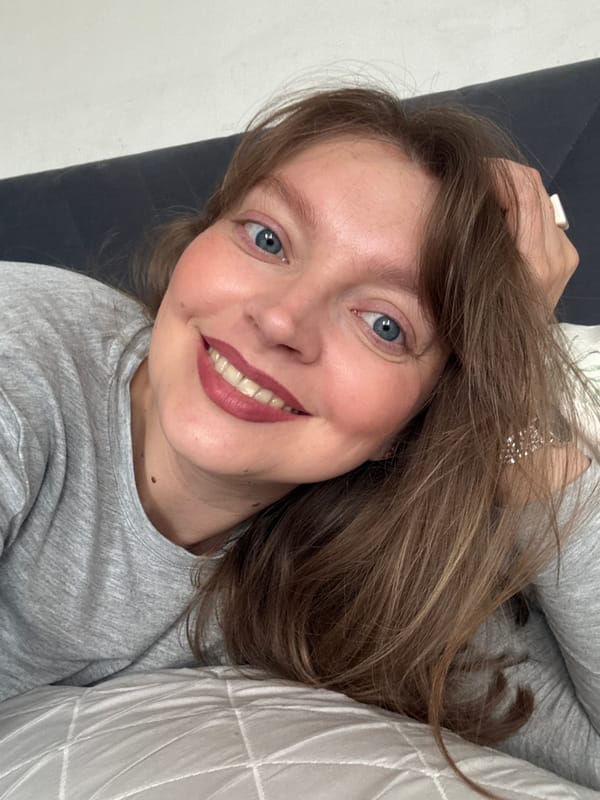 Overhead bedroom selfie from Izhevsk, Russia