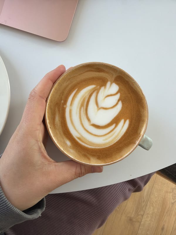 Morning coffee moment captured in Gangloff, Germany
