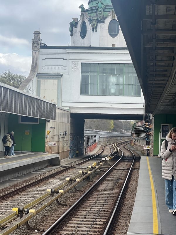 Vienna transit infrastructure and local art documented by witnesses