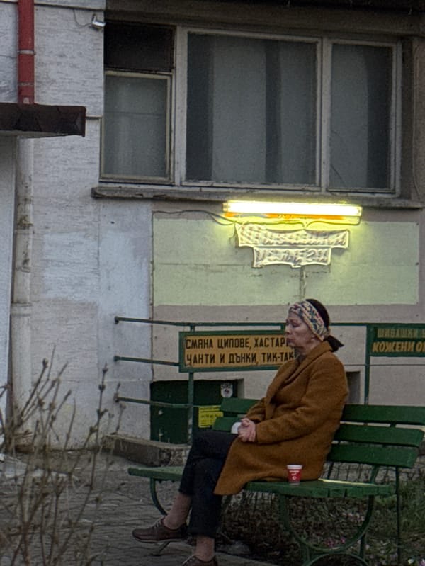 Evening bar crawl documented across Sofia establishments and streets