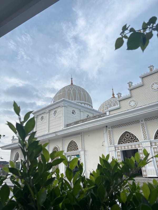 Islamic mosque documented in Julikeude Dua, Indonesia