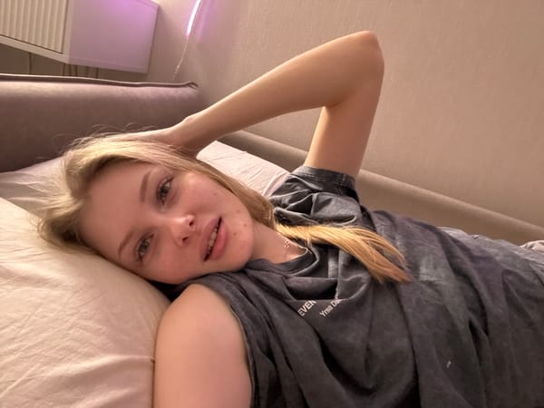 Person resting in bed observed in Perm, Russia