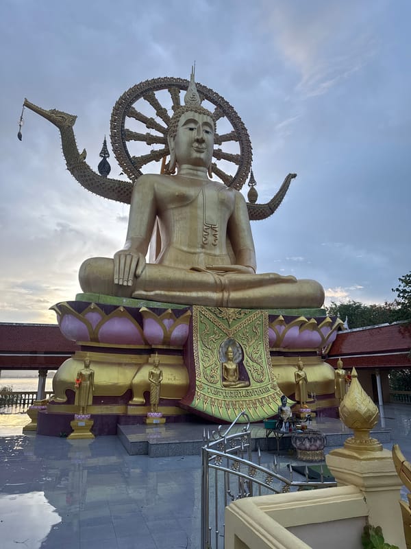 Exploring Baan Plai Laem Temple and its grounds on Koh Samui