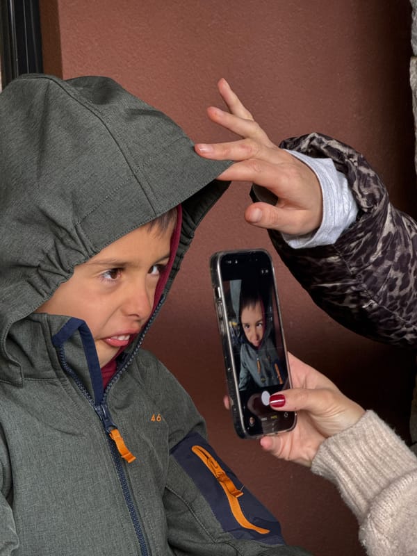 Family moments captured during evening in Whistler, Canada