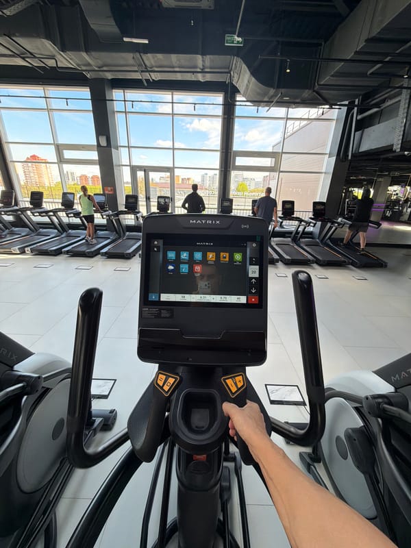 Morning workout session at Krasnoyarsk gymnasium