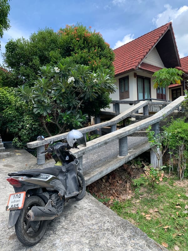 Morning scenes from Ban Bang Rak residential area