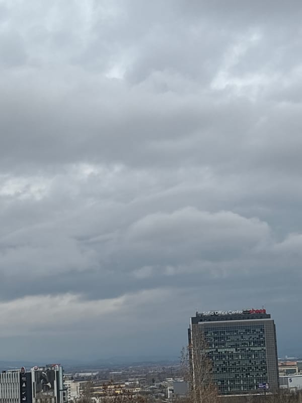 Personal documentation session captured across Sofia apartment and cityscape