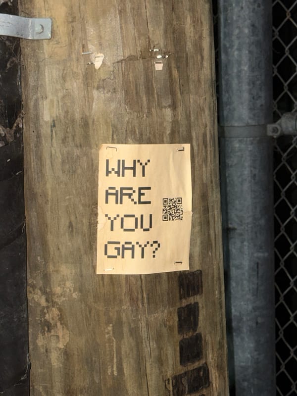 Handwritten sign with controversial message spotted in West Hollywood