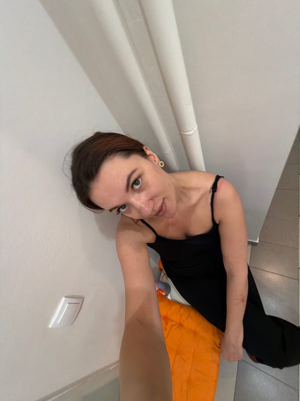 Woman's morning routine documented across Belgrade locations