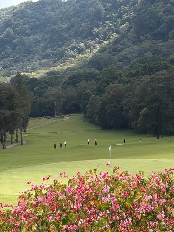 Inside and out at a Sukasada golf resort, Bali