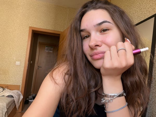 Casual selfies and portraits captured in Sofia afternoon