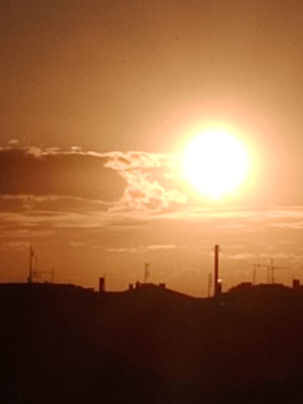 Bydgoszcz sunset tracked across a summer evening