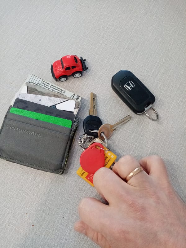 Izhevsk resident documents daily carry items for social challenge