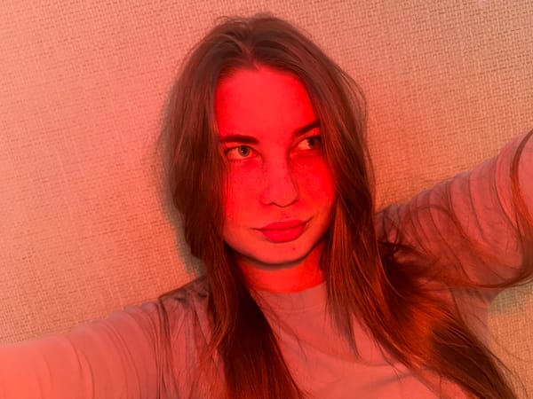 Young person rests on couch in Chaikovsky, Russia