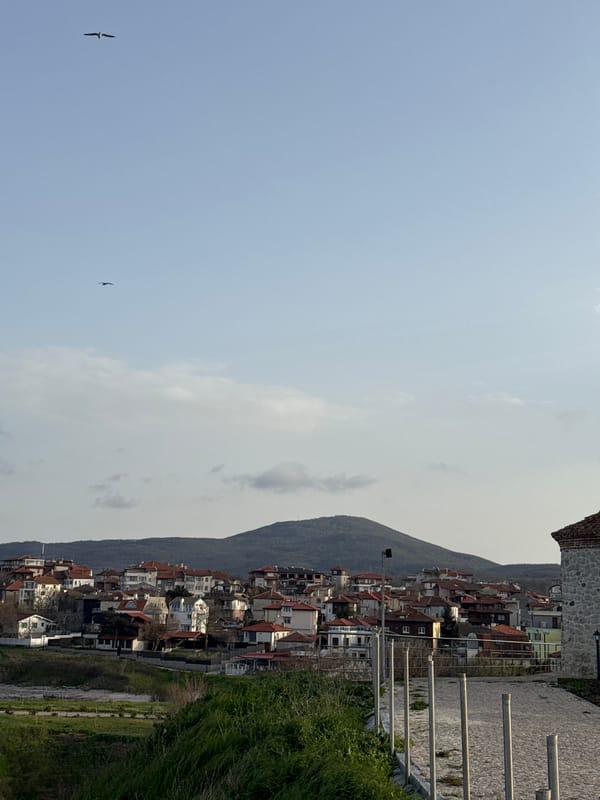 Mountainside residential view captured in Tsarevo, Bulgaria