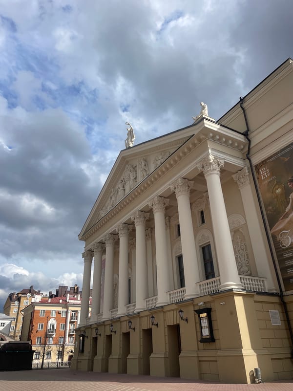 Classical architecture documented in central Kazan during 10-minute photo session