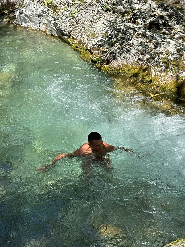 Weekend nature excursion documented in Jabuka, Montenegro rivers