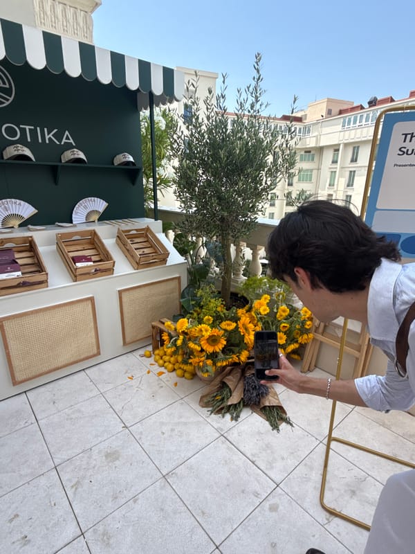 Browsing boutique displays and flower stalls in sunny Cannes