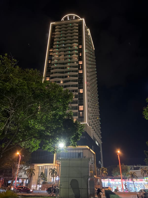 Nha Trang's beachfront strip buzzing with nighttime traffic
