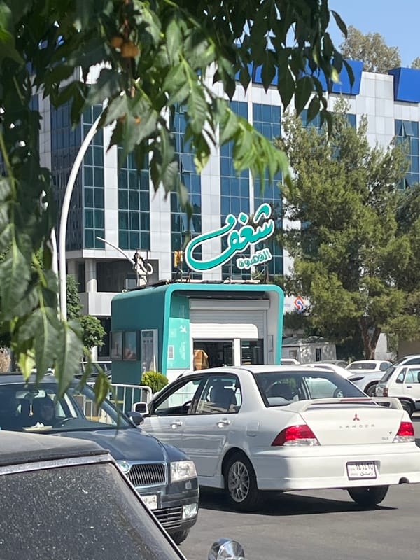 Witness documents daytime visit to Kafr Sousa shopping mall