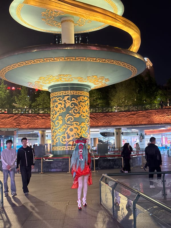Evening street life documented across Chinese urban districts