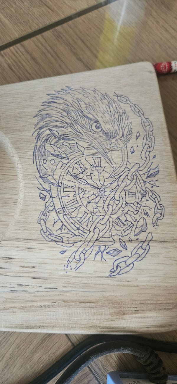 Decorative wooden crafts spotted in Bulgarian town