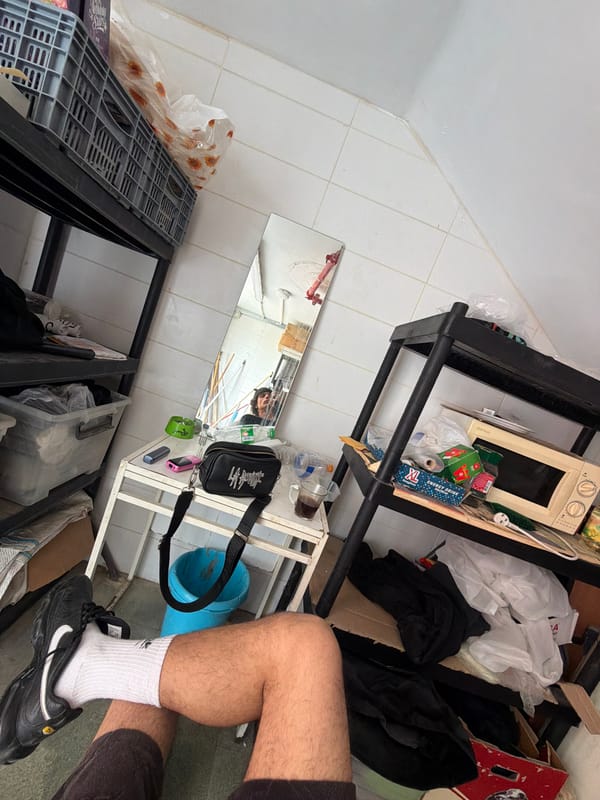 Young man photographed in Hof HaCarmel area, Israel