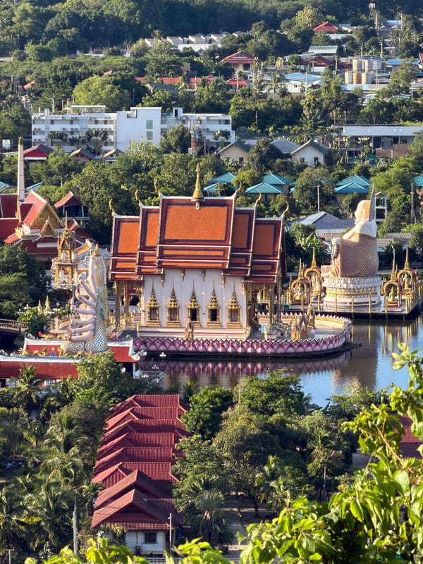 Baan Plai Laem temple and coastline, Koh Samui
