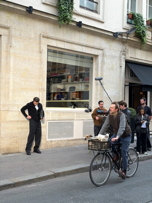Film Production Spotted in Paris Saint-Germain District