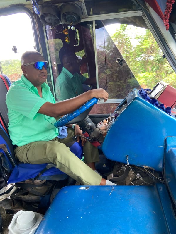 Man observed sitting in driver's seat in Venezuela