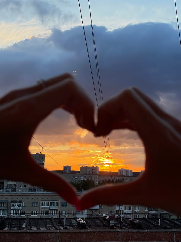 Everyday moments captured across Izhevsk during late afternoon sunset