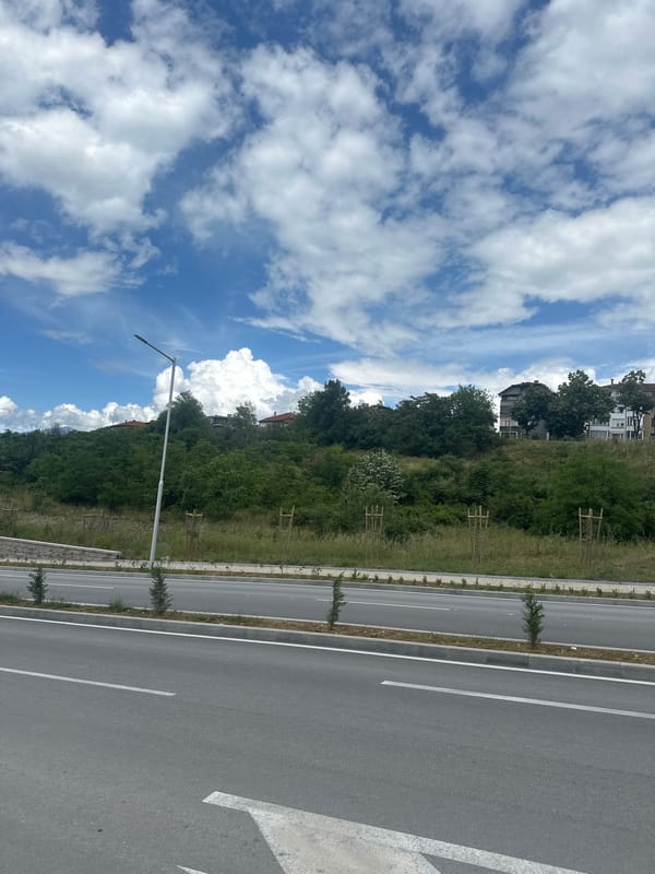 Urban road infrastructure documented in Blagoevgrad, Bulgaria