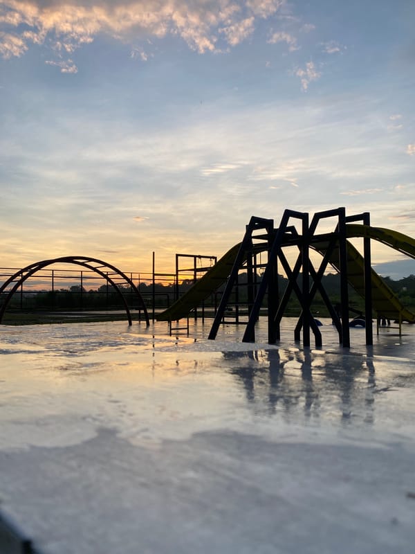 Evening scenes captured across Davao City recreational areas