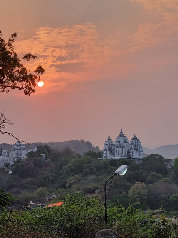Spiritual tourism and meditation captured in Puttaparthi temple town