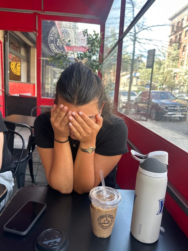 Social gathering documented in three photos over one minute