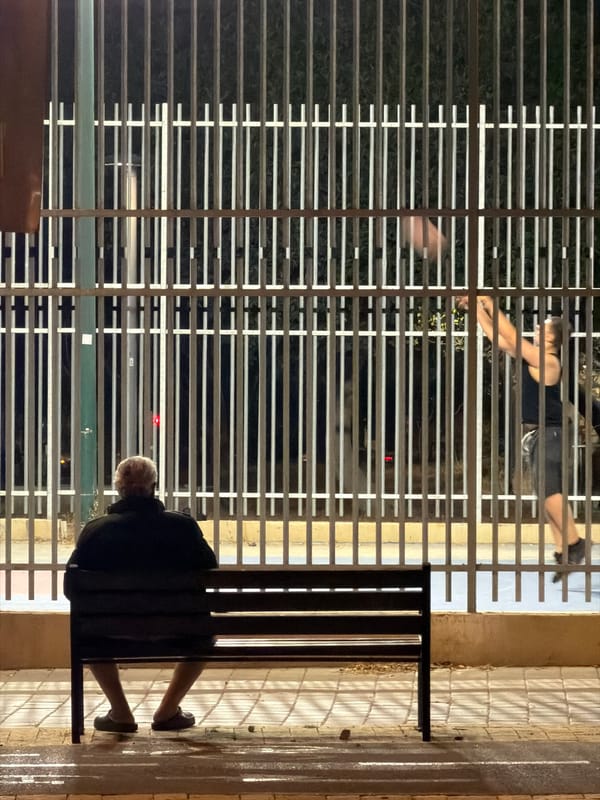 Evening moments captured across Tel Aviv locations