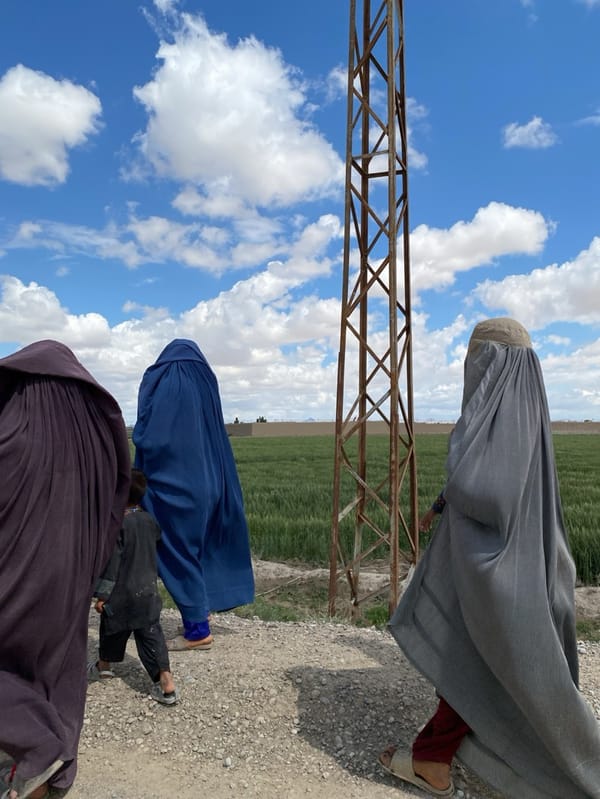 Daily life documented in rural Mandisar, Afghanistan