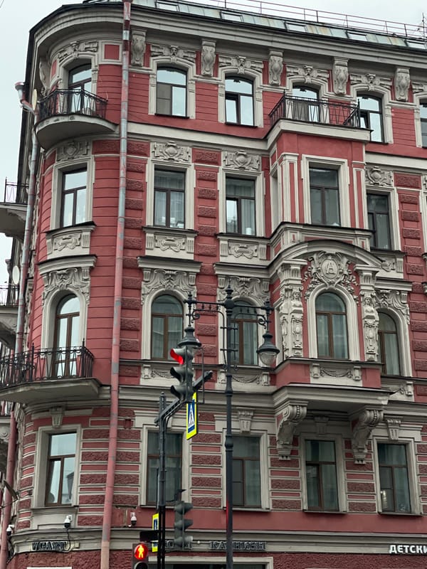 Architectural documentation captures diverse Saint Petersburg building facades