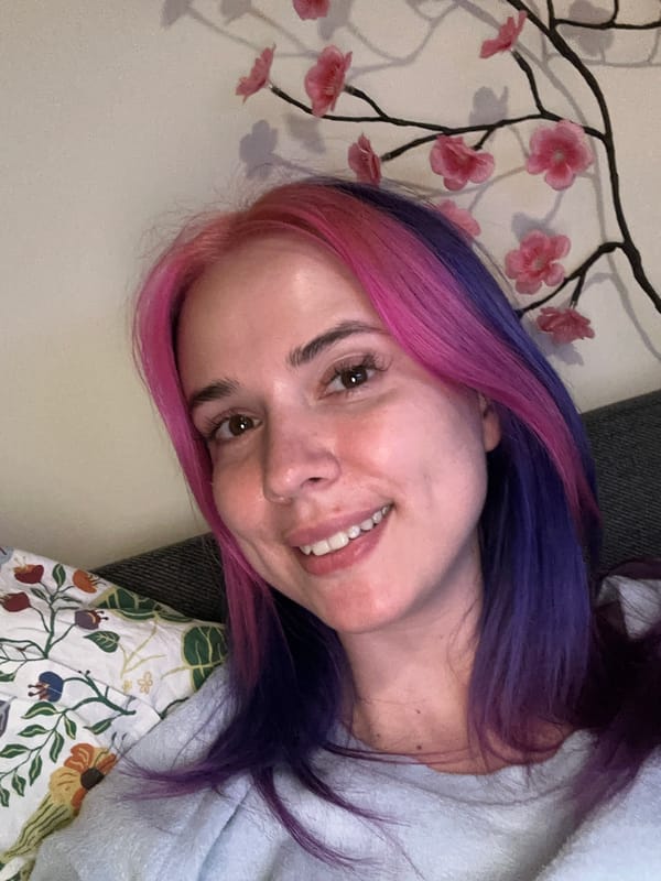 Woman documents evening routine and sunset in Zagreb