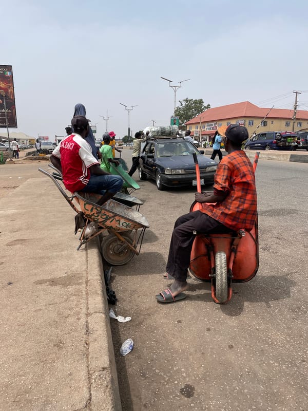 Morning street life documented across Jos, Nigeria