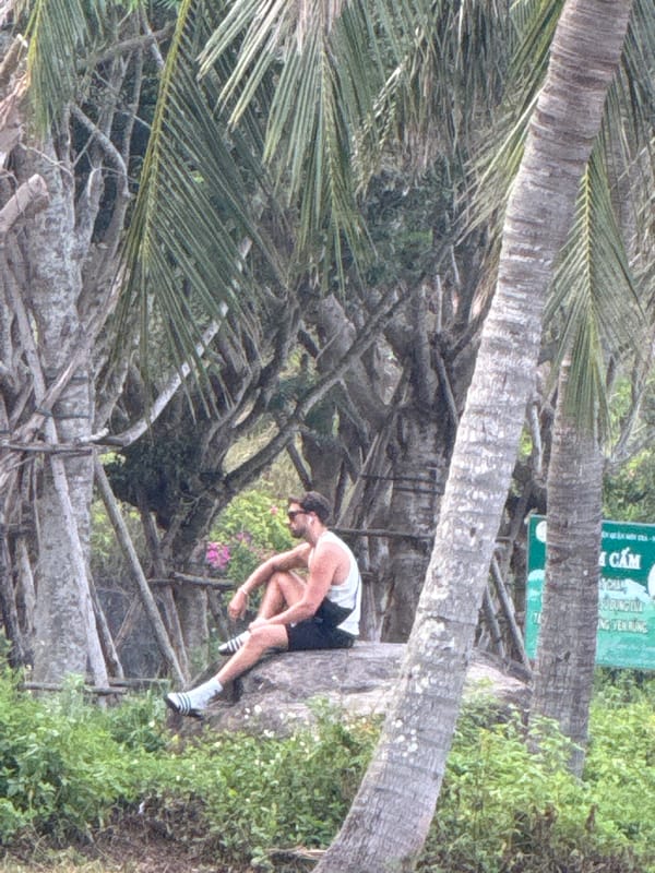 Tourists enjoy outdoor activities in tropical Đà Nẵng setting