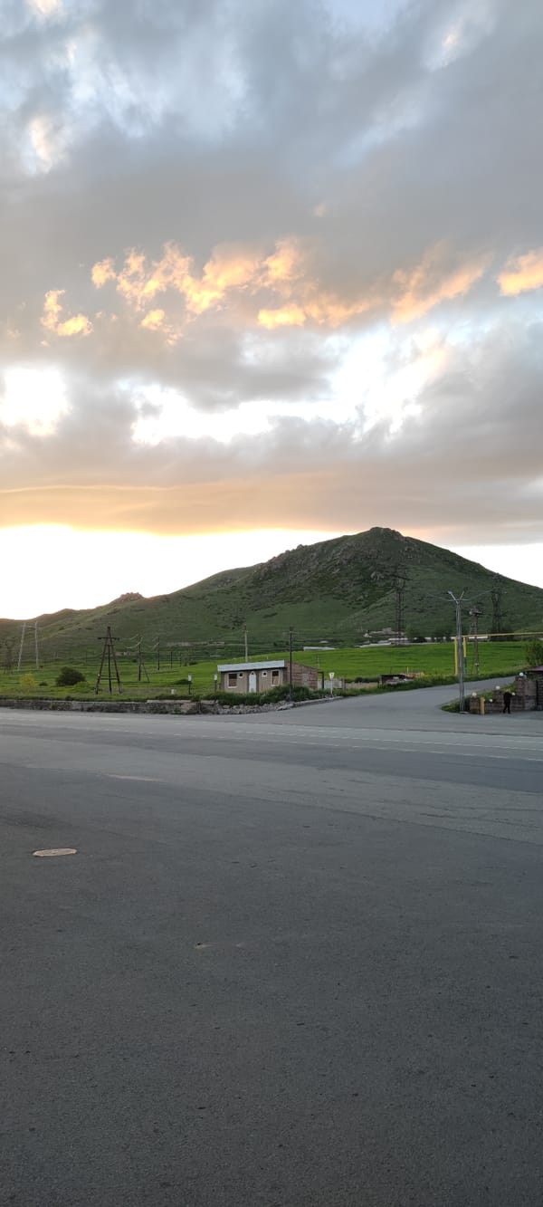 Rural Armenian landscape documented in Karadzor village