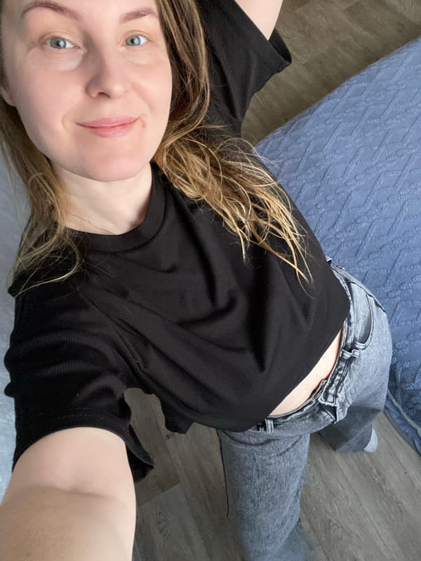 Morning selfie session captured in Russian home