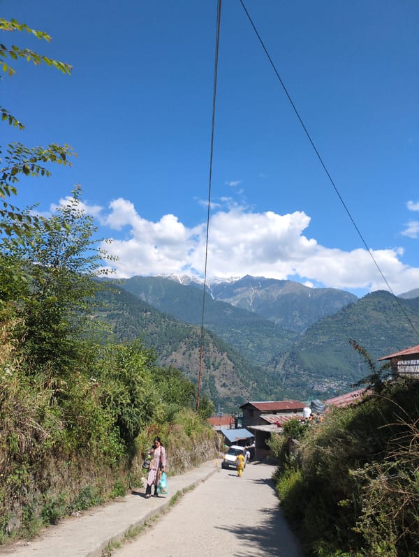 Everyday life and architecture across Naggar village, Himachal Pradesh