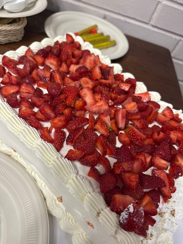 Strawberry cake and summer vibes in Yuzhnouralsk