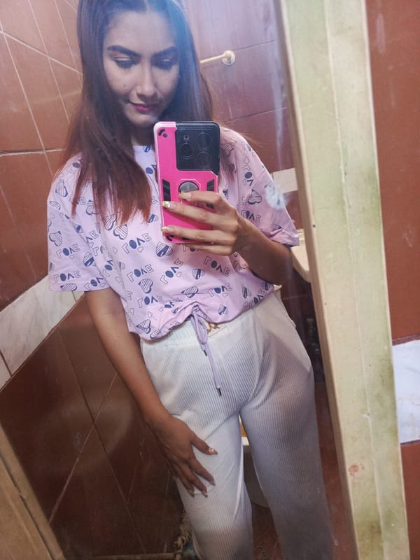 Woman documents personal moments through selfies in Juan Griego
