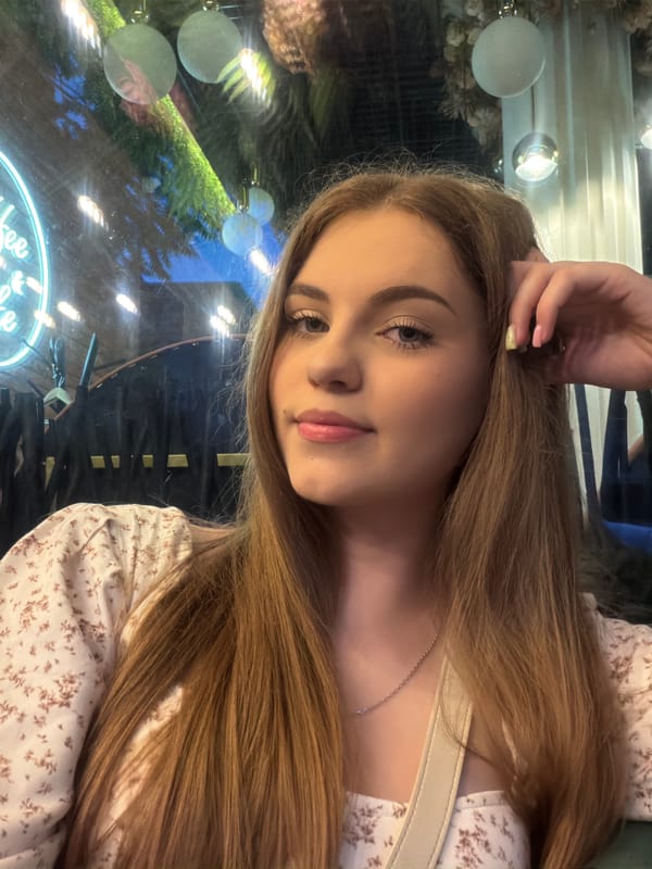 Two candid moments at an outdoor café setting