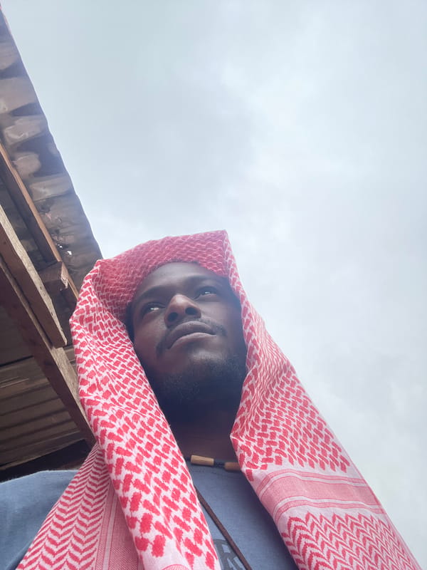Keffiyeh portraits and bedroom moments in Abuja