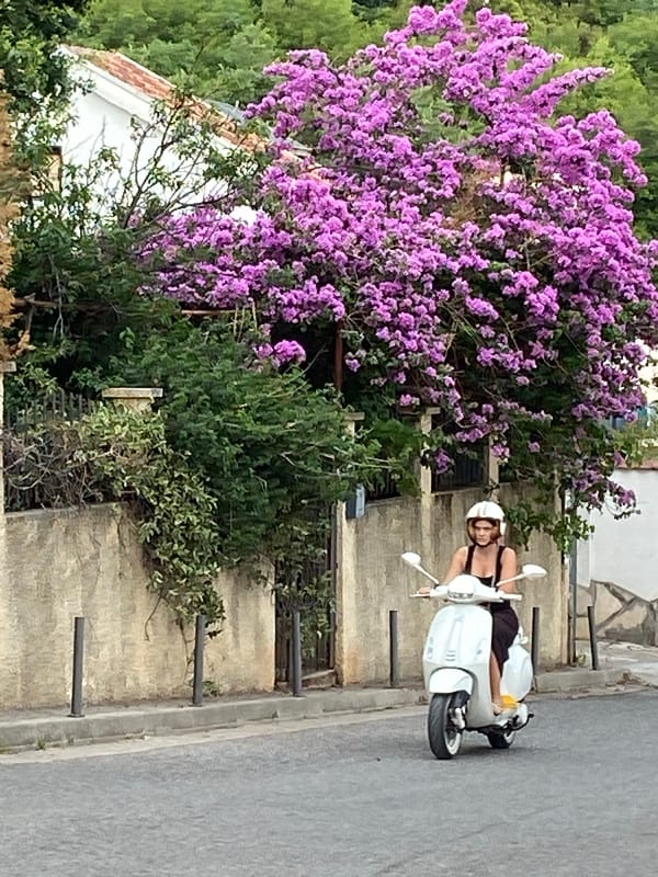 A regular day around Budva — streets, gym, balcony, food.
