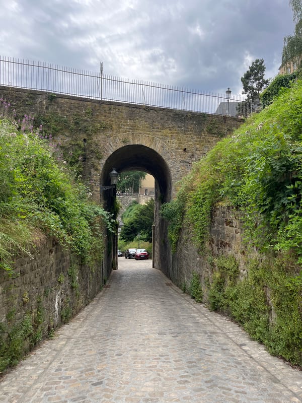 Wandering a historic European city's streets, bridges, and viewpoints